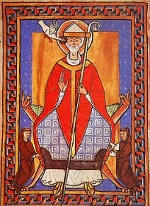 Paus Gregorius de Grote, kerkvader Paus Gregorius de Grote, kerkvader